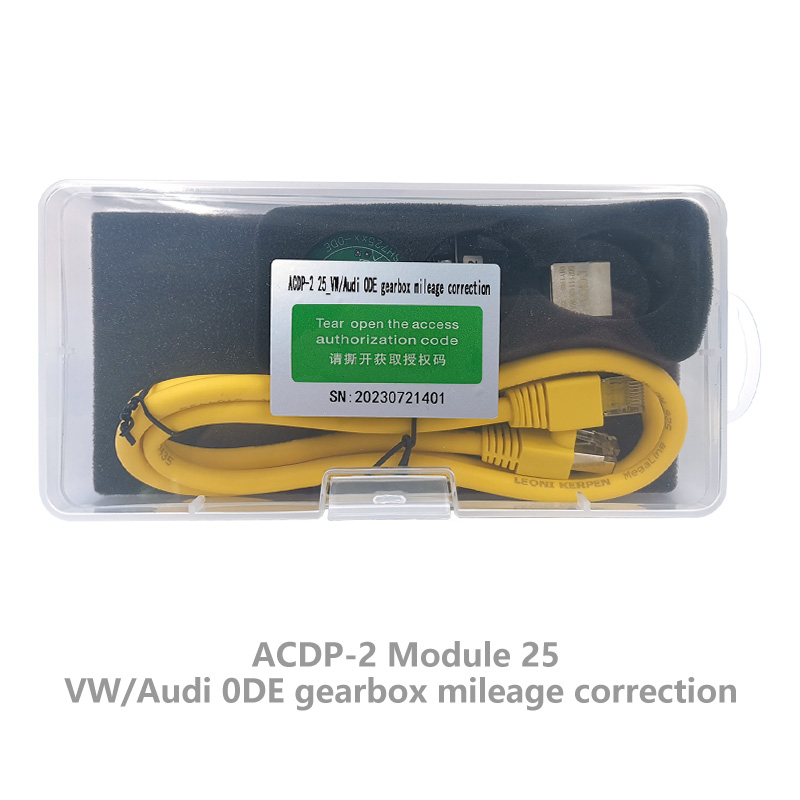 ACDP-2 Module 25 VW/Audi 0DE gearbox mileage correction - Image 2